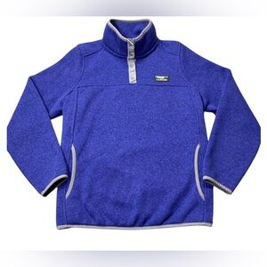 L.L. Bean Women's Snap Fleece Pullover